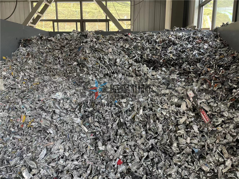 機鋁破碎料破碎效果